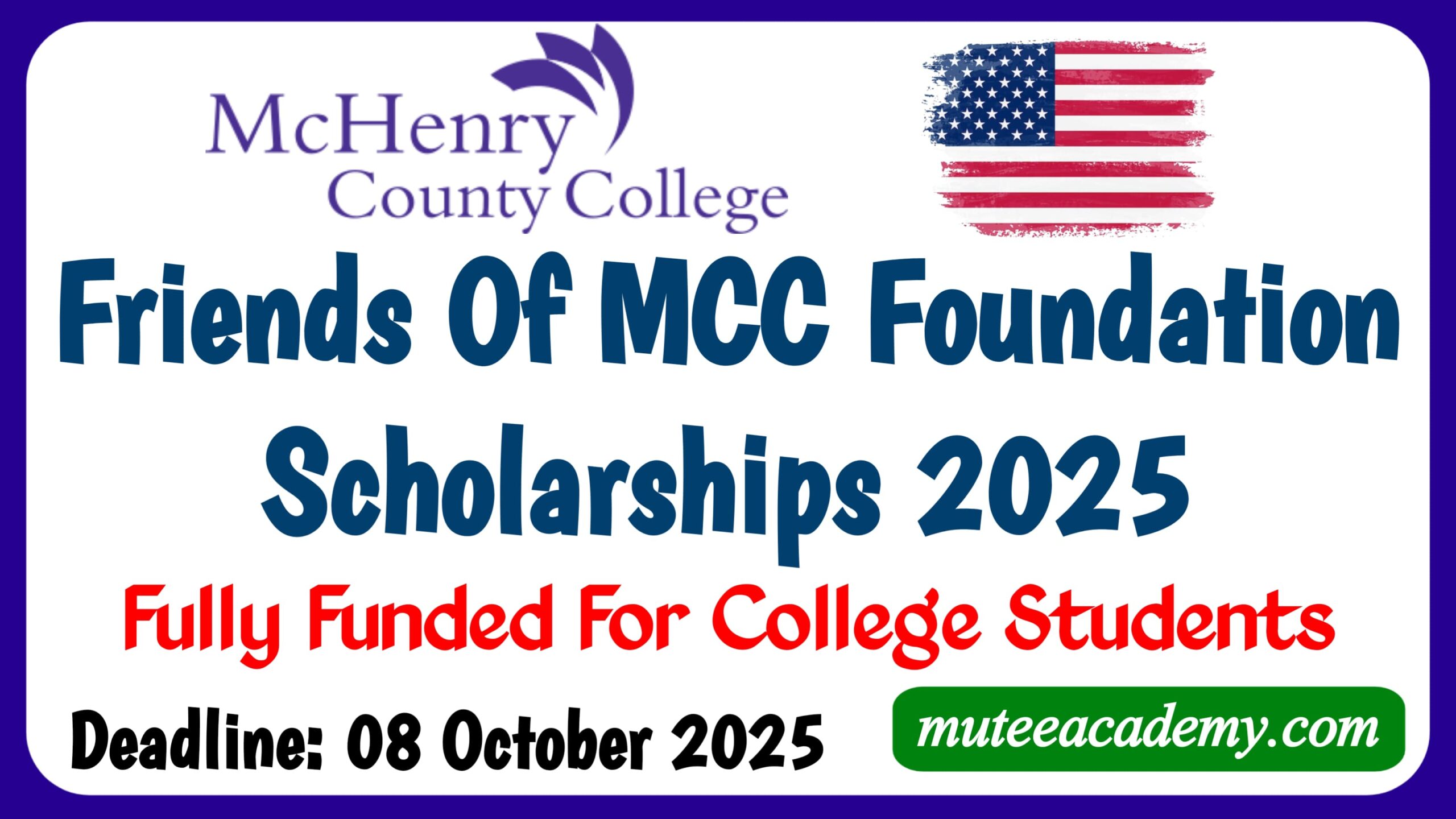 Friends of MCC Foundation Scholarships Guide 2025