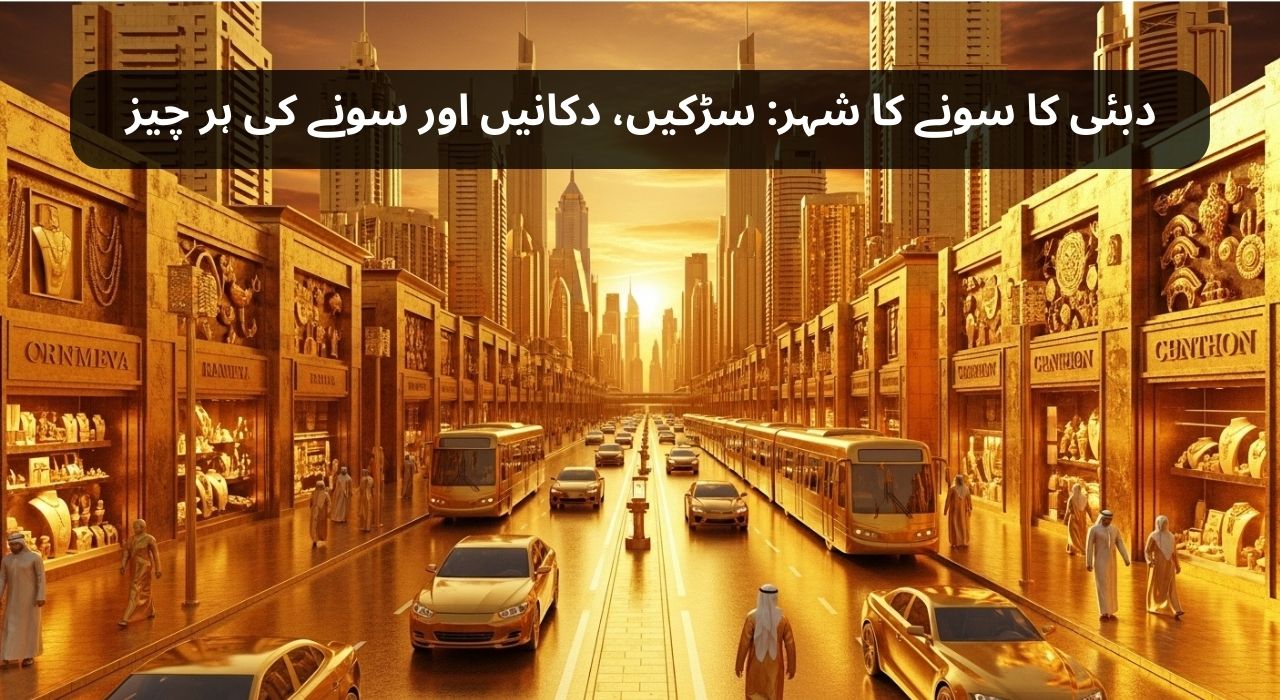 Dubai’s City of Gold: Roads, Shops, and Everything in Gold