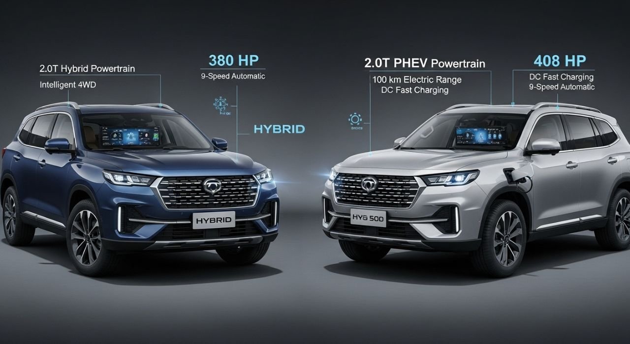 GWM Tank 500 Luanched Dual Veriant Hybrid And Plugin-Hybrid - Feautures And Prices