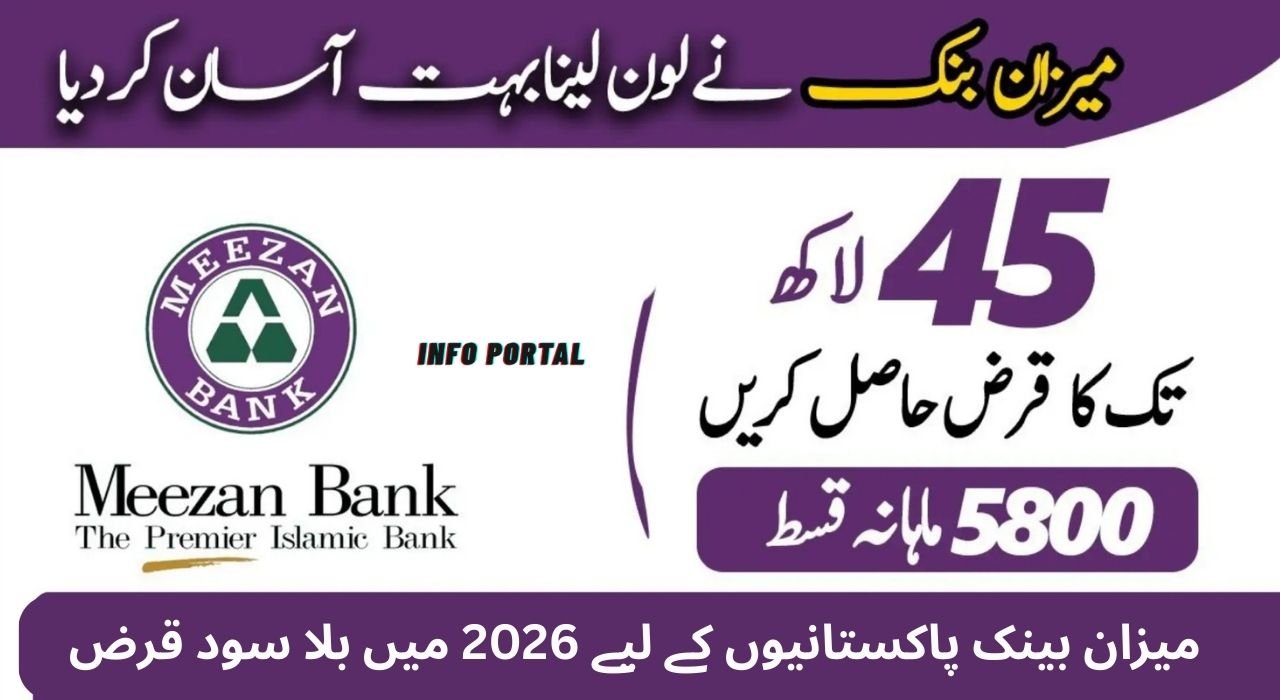 میزان بینک پاکستانیوں کے لیے 2026 میں بلا سود قرض