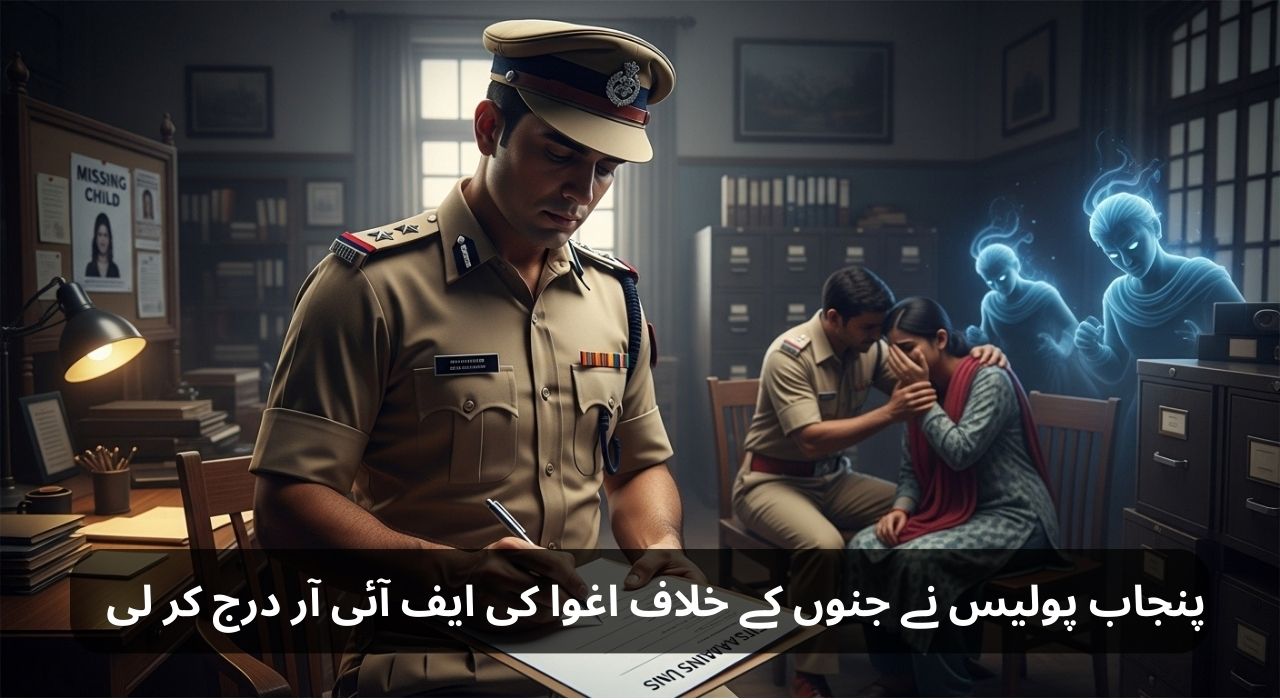 پنجاب پولیس نے جنوں کے خلاف اغوا کی ایف آئی آر درج کر لی