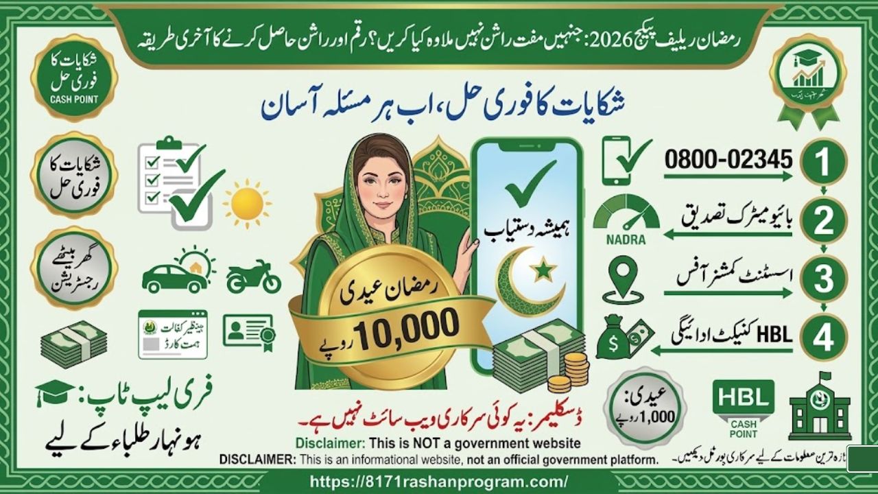 🌙 رمضان ریلیف پیکیج 2026 جنہیں مفت راشن نہیں ملا وہ کیا کریں؟ رقم اور راشن حاصل کرنے کا آخری طریقہ